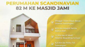 Gambar 3 Rumah Syariah Strategis Di Sawangan, Dipinggir Jalan Panggulan