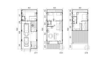 Gambar 3 Rumah Taman Ratu 3+1 Kamar 90 M2 6x15 Hadap Utara