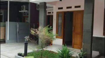 tampak depan rumah siap huni strategis aman