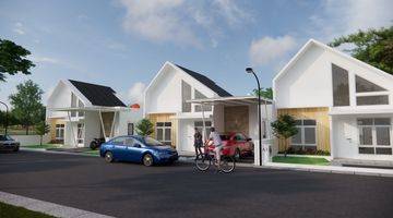garasi/carport dijual rumah minimalis komplek megah