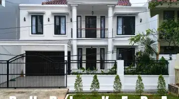 Gambar 1 Brand New American Classic House Duri Kepa Akses Jalan Lebar Bebas Banjir