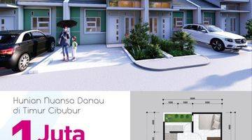 Gambar 1 Rumah  FLPP flat  double dinding setusari cileungsi 2jt saja