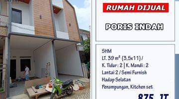 Gambar 3 Rumah Poris Indah, Full 2 Lantai, Shm, 2 Kamar Tidur