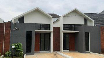 Gambar 1 Rumah Skandinavian Baru Unfurnished Sertifikat Hak Milik di Jl Nurul Abror Pemda Cibinong, Bogor