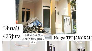 Gambar 1 Rumah Baru Jadi di Sektor V Pondok Ungu Harga Nego Abis 4750 Rc