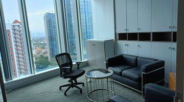 Gambar 4 Space Office Full Furnished Siap Pakai Bebas Ganjil Genap. Dilalui TJ, Dekat MRT, KRL, Citos