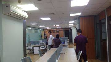 Gambar 2 Space Office Fully Furnished Free Overtime. Akses LRT, Transjakarta.