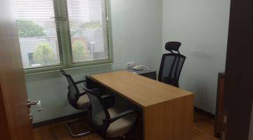 Gambar 3 Space Office Fully Furnished Free Overtime. Akses LRT, Transjakarta.