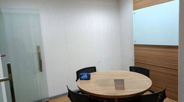 Gambar 2 Space Office Furnished Bebas Ganjil Genap. Free Overtime, Bisa 24jam. Dekat Kedutaan China.