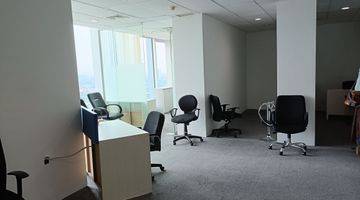 Gambar 2 Space Office Furnished Siap Pakai Bebas Ganjil Genap Free Overtime. Ada 3 Ruangan.