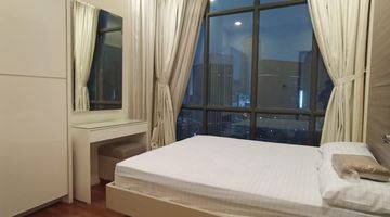 kamar tidur apartemen cantik senopati penthouse jaksel