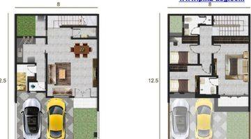 Gambar 1 RUMAH BARU CLUSTER HAWAII UKR 8 X 12,5