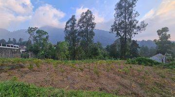 Gambar 3 Tanah dengan pemandangan gunung lawu di pinggir jalan raya blumbang tawangmangu,