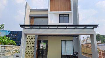 Gambar 5 Rumah 2 Lantai Cluster Asri View Jagorawi Golf Estate Strategis 3 Menit Toll Karanggan Gunung Putri Bogor