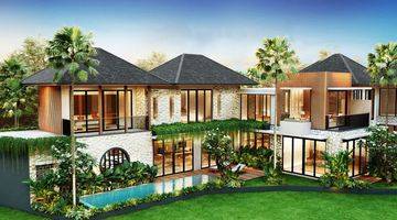 Gambar 1 Freehold - Brand new modern villa complex with good villa management in famous area Canggu ( Type R.V.C 4 bedrooms + 1 maid room )