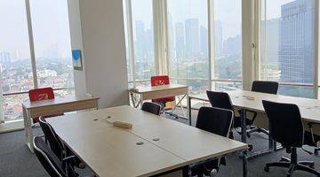 Gambar 1 Sewa Kantor Furnish 10 Pax Atau 10 Meja Full Furnish Jakarta Selatan