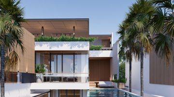 Gambar 1 Villa Modern Tropis View Laut Di Nusa Dua