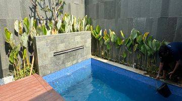 Gambar 1 Rumah 2 Lantai Premium Design Arsitek Harvad + Kolam Renang