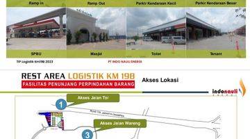 Gambar 1 Openyard Storage tol KM19B, Tambun Mustikajaya