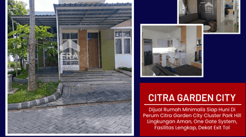 Gambar 1 Rumah Baru Desain Minimalis Di Citra Garden City Malang