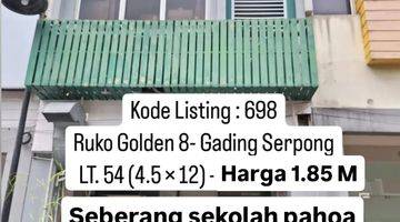 Gambar 1 Ruko Golden 8 Serpong