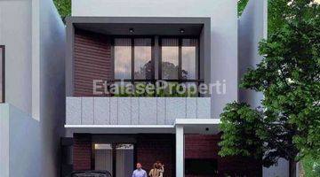 ruang makan jual rumah 2 lantai modern