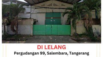 Gambar 1 Dijual Gudang Komplek Pergudangan 99, Kosambi, Tangerang, Banten