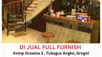 Gambar 1 Dijual Rumah Komplek Grawisa 3, Tubagus Angke, Furnished, Shm 