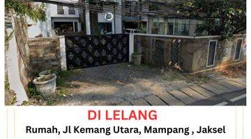 Gambar 1 Di Lelang Rumah Kemang Utara, 2 Lantai Kondisi Bagus , SHM 