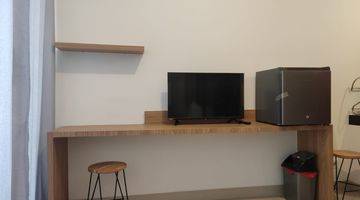 ruang tamu apartement serpong garden murah furnished