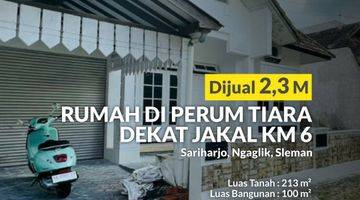 Gambar 1 Rumah Luas, Dalam Kompelk Perumahan, Dekat Ugm, Ngaglik