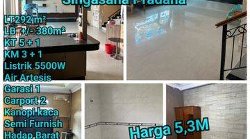 Gambar 1 Rumah 2 Lantai Bagus Kamar Tidur 5 Di Singgasana Pradana Bandung Rumah Semi Furnished Bagus di Kompleks Singgasana Pradana Bandung, Mekar Wangi