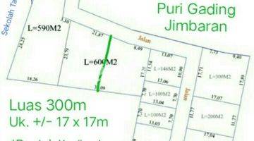 Gambar 3 DIJUAL TANAH PURI GADING JIMBARAN BADUNG, BALI