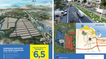 Gambar 1 Dijual Kavling Laksana Business Park Luas 15x62, 930m2, Utara