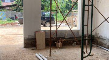 ruang tamu bebas banjir rumah 2 lantai