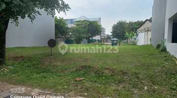 tampak depan tanah siap bangun di kebayoran