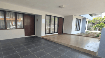tampak depan rumah hook siap huni di