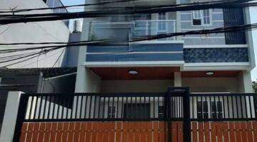 Gambar 1 J1662-Cbl5 Rumah Baru 3 Lantai 6x17/270 M2  Hadap Utara Jln 2 Mbl Green Ville