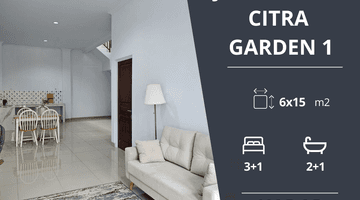 Gambar 1 Dijual Rumah Di Citra Garden 1 Uk 6x15 M Hadap Selatan