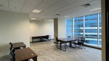 Gambar 1 Sewa Kantor Menara Sunlife Luas 120 M2 Furnished di Mega Kuningan