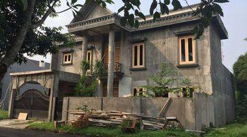 tampak depan rumah baru desain american classic