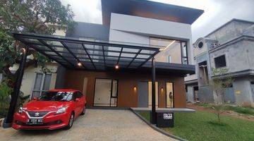 Gambar 1 Rumah Mewah Desain Contemporary Tropical Di The Icon  Sd City