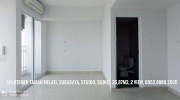 Gambar 4 Apartemen Taman Melati, Surabaya, Unit Sudut, Studio, View Keren