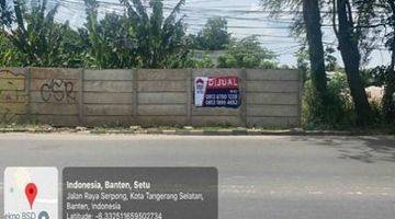 Gambar 4 Tanah Jalan Raya Serpong,Area Taman Tekno 