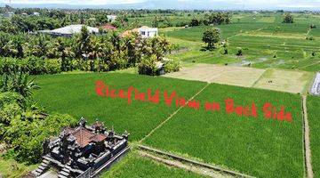 Gambar 1 Urgent Good Land For Villa With Ricefield View 