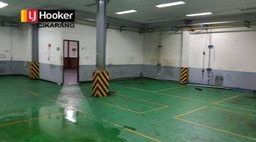 Gambar 1 Gudang di Jababeka 2 Luas Ada Hoist Crane 5 Ton