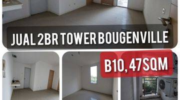 Gambar 1 Jual butuh type 2BR Apartemen Bassura City tower Bougenville 