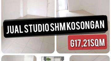 Gambar 1 Murah Studio Kosongan Apartemen Bassura City Jakarta Timur 