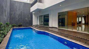 Gambar 2 DIJUAL CEPAT RUMAH PONDOK INDAH : BANGUNAN 3 LANTAI TERAWAT DAN SIAP HUNI, SWIMMING POOL, NEGO SAMPAI JADI