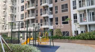 tampak depan apartemen full furnished di sewa
